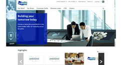 Desktop Screenshot of doosan.com